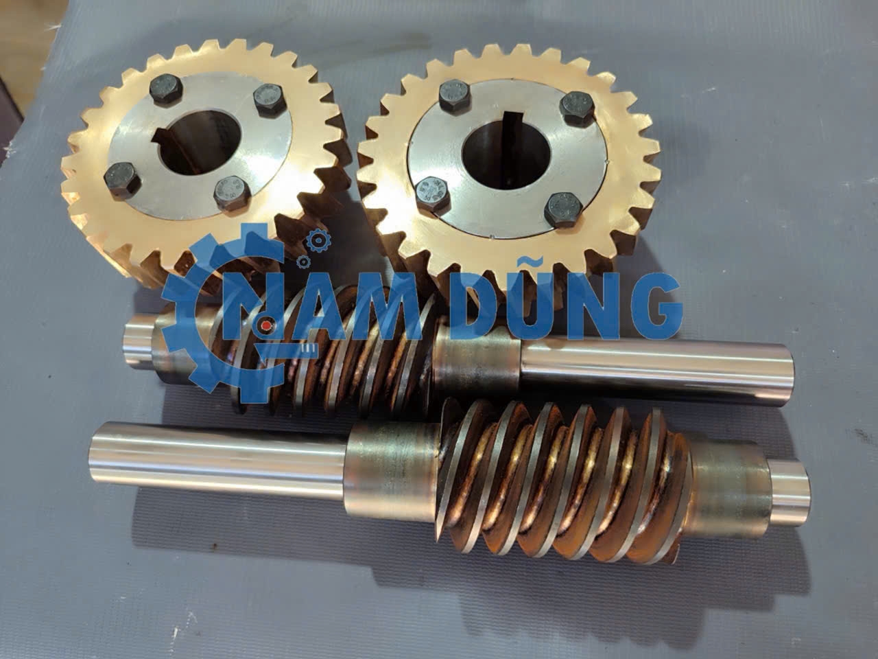 Gia Công Bánh Vít Trục Vít | Chất Lượng Cao | Cơ Khí Nam Dũng